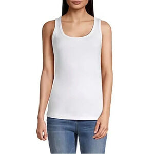 Womens Scoop Neck Sleeveless Tank Top